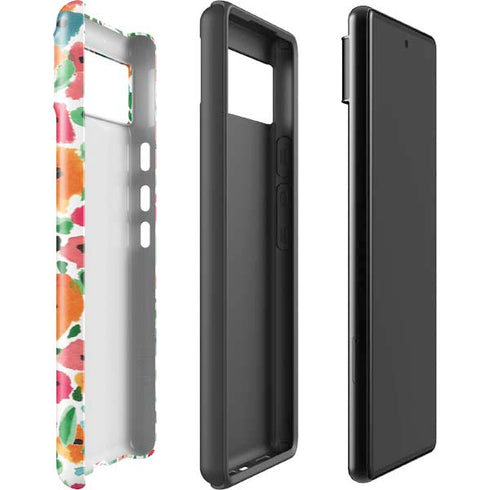 Bouffants and Broken Hearts Watercolor Floral Google Pixel 6 Case